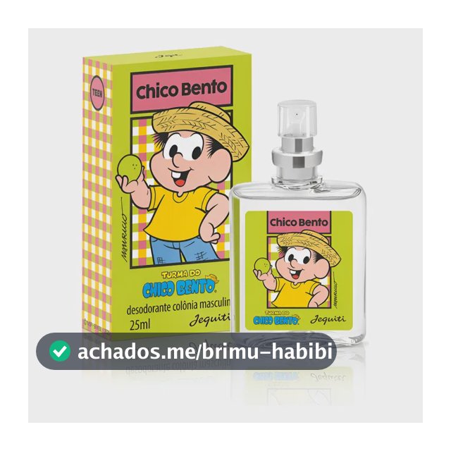 Deo Colonia Chico Bento 25ml - Jequiti