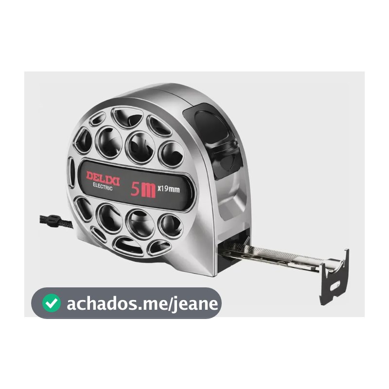 Trena Reforçada Anticorrosiva 5mx19mm Alta Precisão Aço Inox