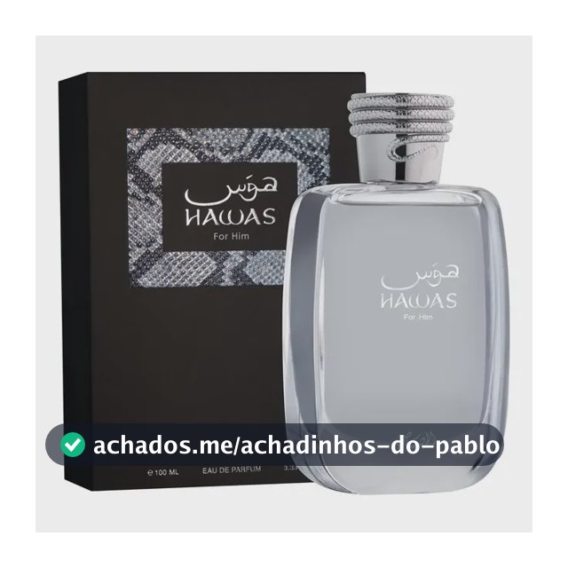 Perfume Hawas For Him Rasasi Edp 100ml Original Lacrado