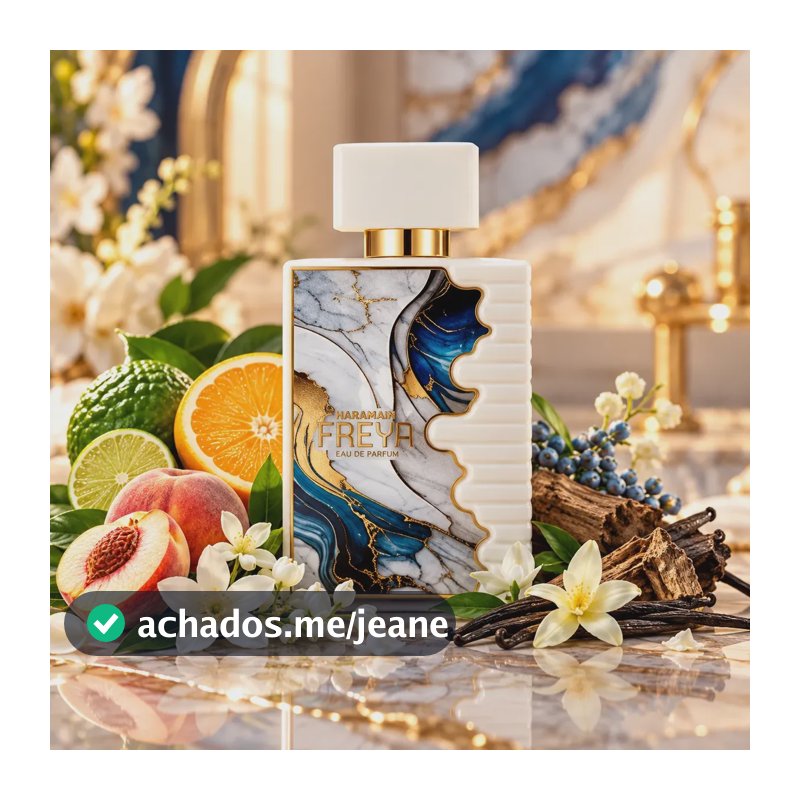 Perfume Al Haramain Freya  Edp 100 Ml Original Com Selo E Nf