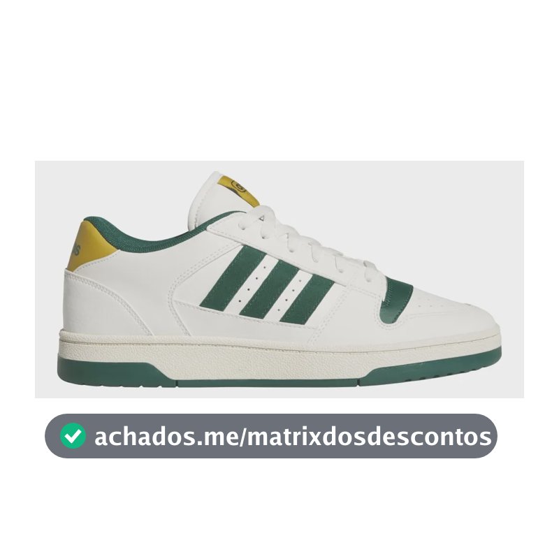 Tênis Masculino Break Start adidas Branco Liso 40 Br