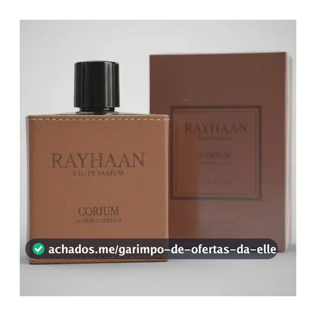 Perfume Rayhaan Corium for Him Eau de Parfum Amadeirado 100ml