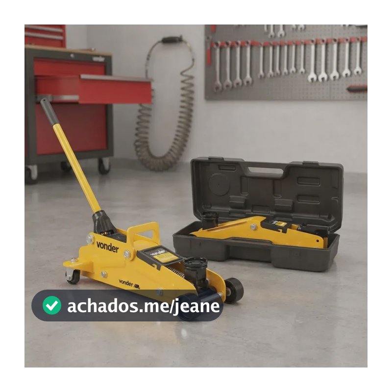 Macaco Hidraulico Jacaré 2t Jacarezinho Vonder Profissional