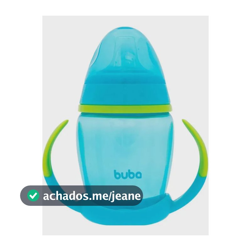 Copinho De Bebê Alça Removível Buba Infantil +6m Cor Azul