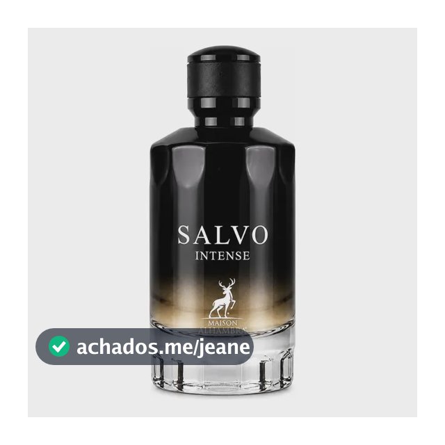 Perfume Salvo Intense 100ml Maison Alhambra Masculino Edp