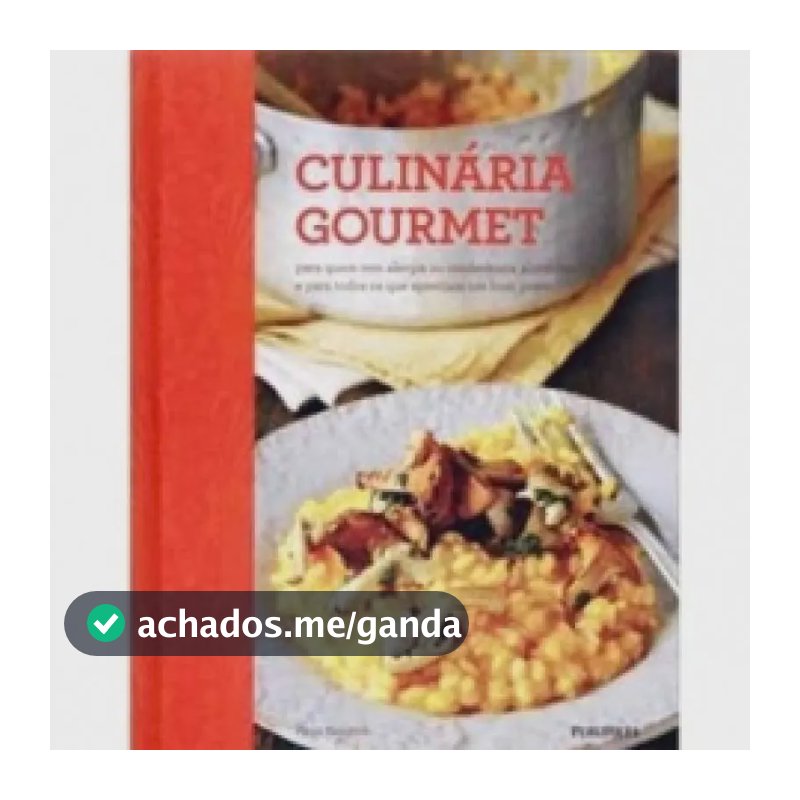 Livro Culinaria Gourmet