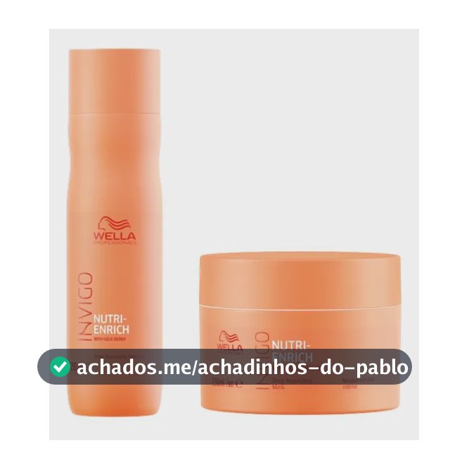 Kit Nutri-enrich Duo - Shampoo 250ml + Máscara 150ml