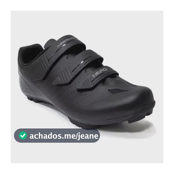 Sapatilha Absolute Mtb Nero 5 Ajuste Fitas Pedal Clip 2025