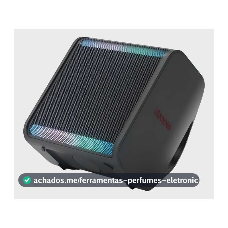 Caixa de Som LG XBOOM Stage 301, 240W, Bluetooth, IPX4, bateria 12h, Bass Boost, luzes LED, entrada óptica e USB