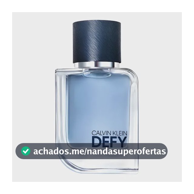 Perfume Calvin Klein Defy Eau De Toilette Masculino