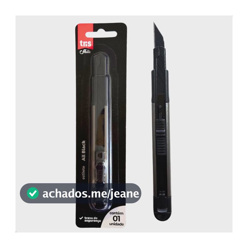 Estilete 30 Graus Lamina 9mm Profissional Envelopamento 30°