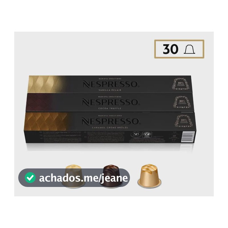 Cápsulas De Café Nespresso Barista - 30 Cápsulas