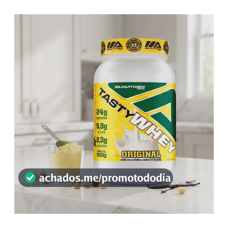 Whey protein Adaptogen Science Tasty Gourmet 3w em pó Sem sabor x 900g