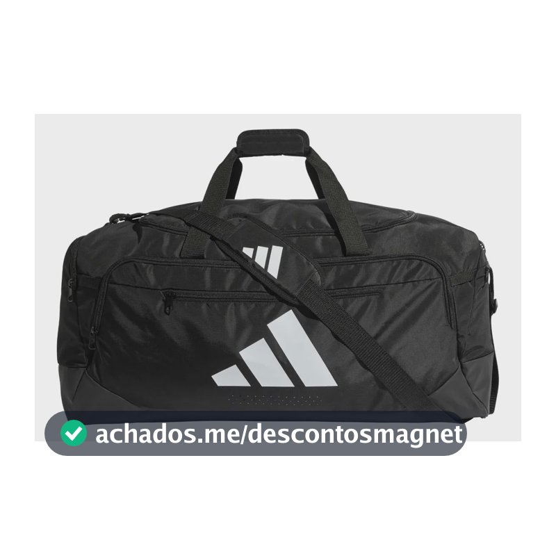 Mala Esportiva Duffel Defender 94 L adidas Preto Liso