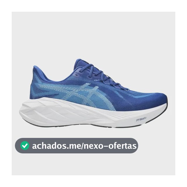 Tênis De Corrida Masculino Asics Dynablast 6 Se Original Azul/branco Liso 42
