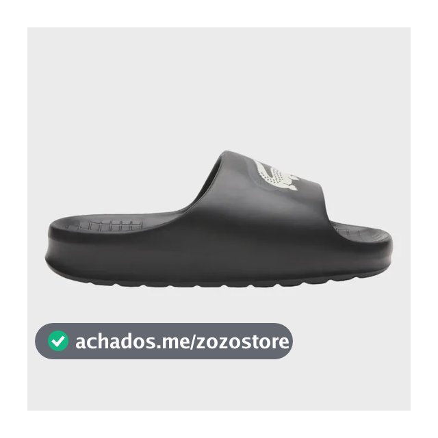 Chinelo Lacoste Masculino Serve Slide 2.0 - Original