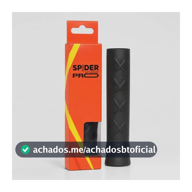 Spider Undergrip Beach Tennis Mattia Spoto Extra Fino Preto