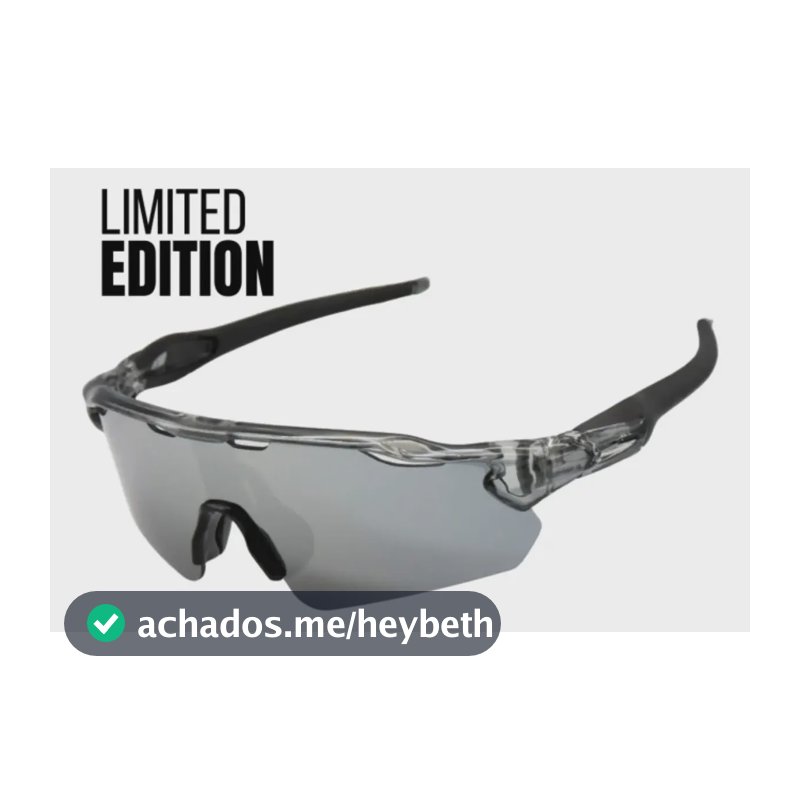 Óculos Esportivos Corrida Bike Pedal Cacife Brand Run Uv400 Lente Cinza Prata Espelhado