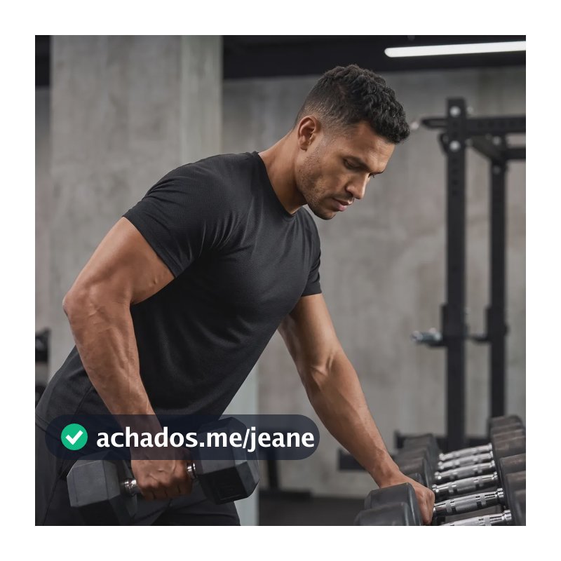 Camiseta Esportiva Manga Curta Homem Mercado Livre Basics Preto Liso M