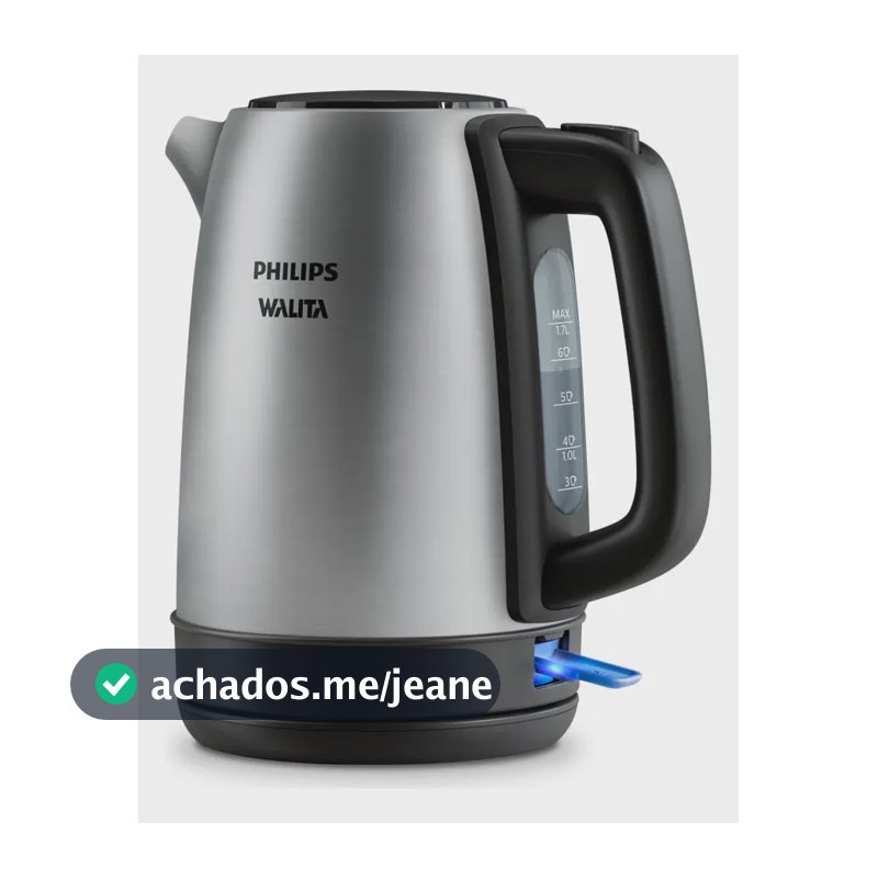 Chaleira Elétrica Série 3000 Inox Philips Walita - HD9350/90 220V