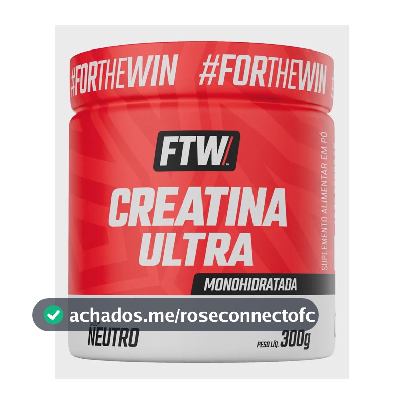 Creatina FTW em pó Sem sabor x 300g