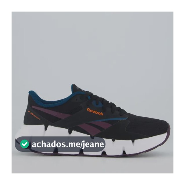Tênis Reebok Zig Dynamica 5 Feminino Preto E Branco