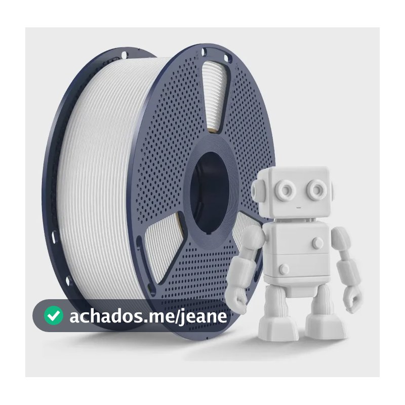 Filamento Petg Sunlu Hs 1.75mm 1kg Resistente Impressão 3d Branco