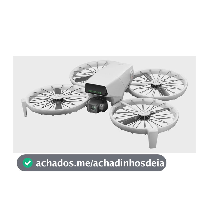 Drone Dji Flip (somente Aeronave) Br Garantia 1 Ano Cinza