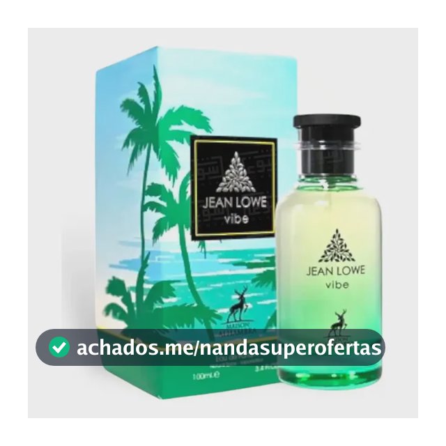 Perfume Árabe Maison Alhambra Jean Lowe Vibe 100ml