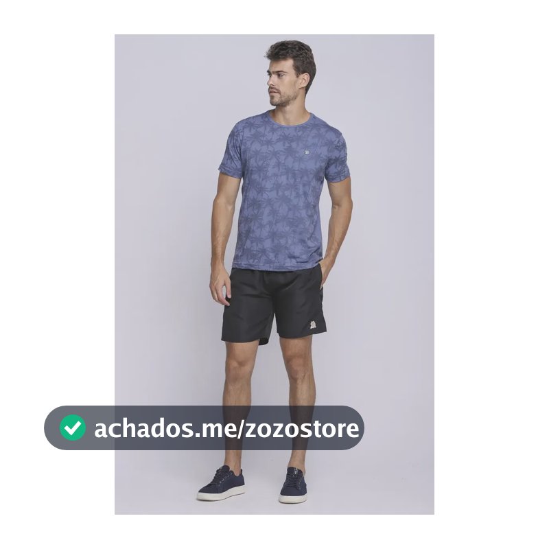 Short Vôlei Masculino Polo Wear Preto M