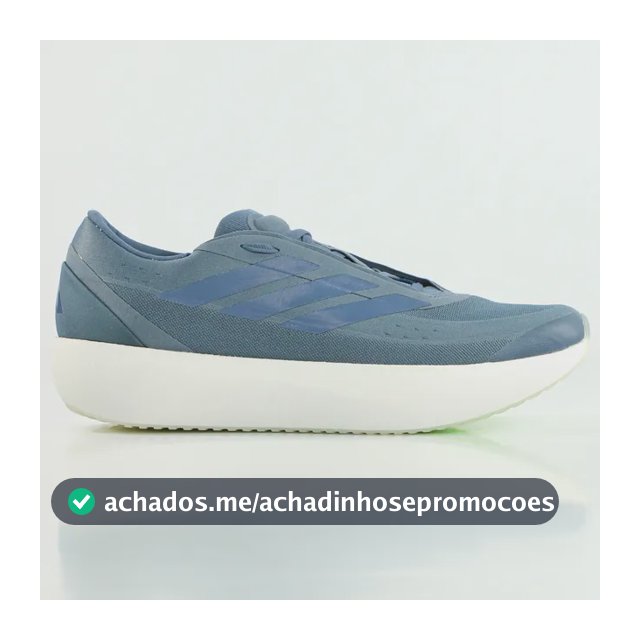 Tênis adidas Zenboost Masculino Boost Corrida Cabedal Têxtil Cinza 42 Br