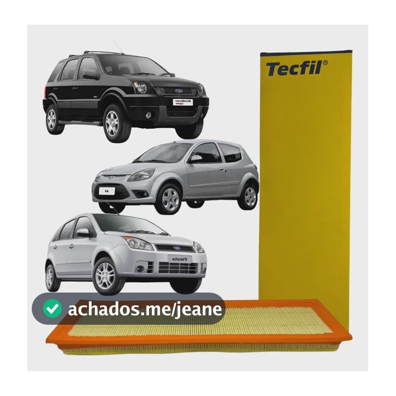 Filtro De Ar Tecfil Original Arl960 Ford Ecosport Fiesta Ka