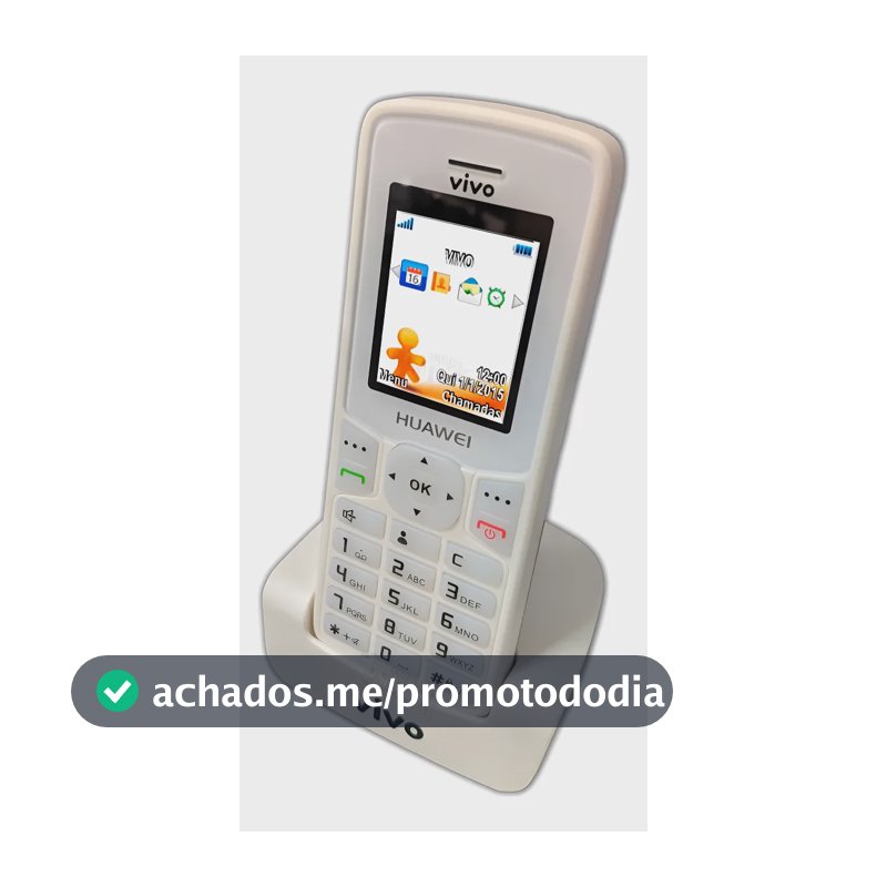 Telefone Fixo Gsm Sem Fio De Chip Huawei F661 Desbloqueado