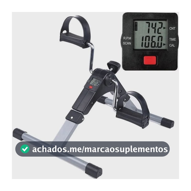 Mini Bike Fisioterapia Portátil Bicicleta Ergométrica