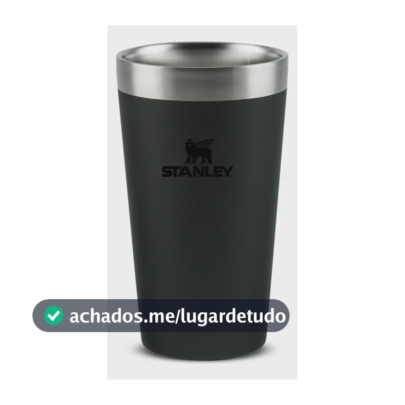 Copo Térmico para Cerveja Stanley Pint Adventure Black 2.0 354ml