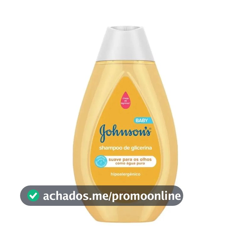 Shampoo Para Bebê Johnson's Baby De Glicerina 400ml