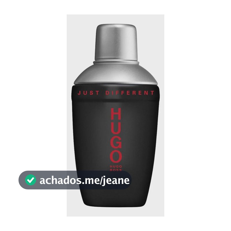 Hugo Boss Hugo Just Different Edt - 75ml Volume da unidade 75 mL