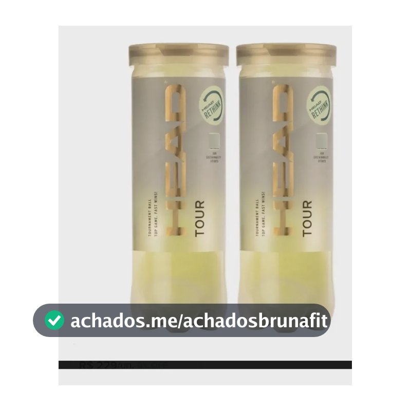 Bola De Tênis Head Tour (pack Com 2 Tubos)