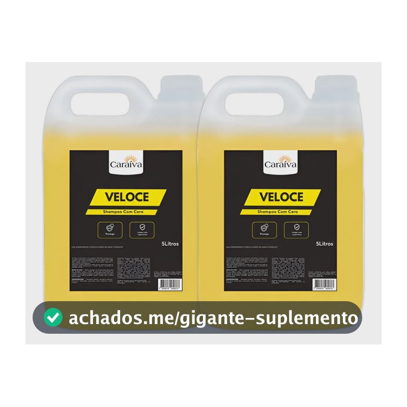 Shampoo Neutro Lava Autos Com Cera Automotivo Concentrado 5l