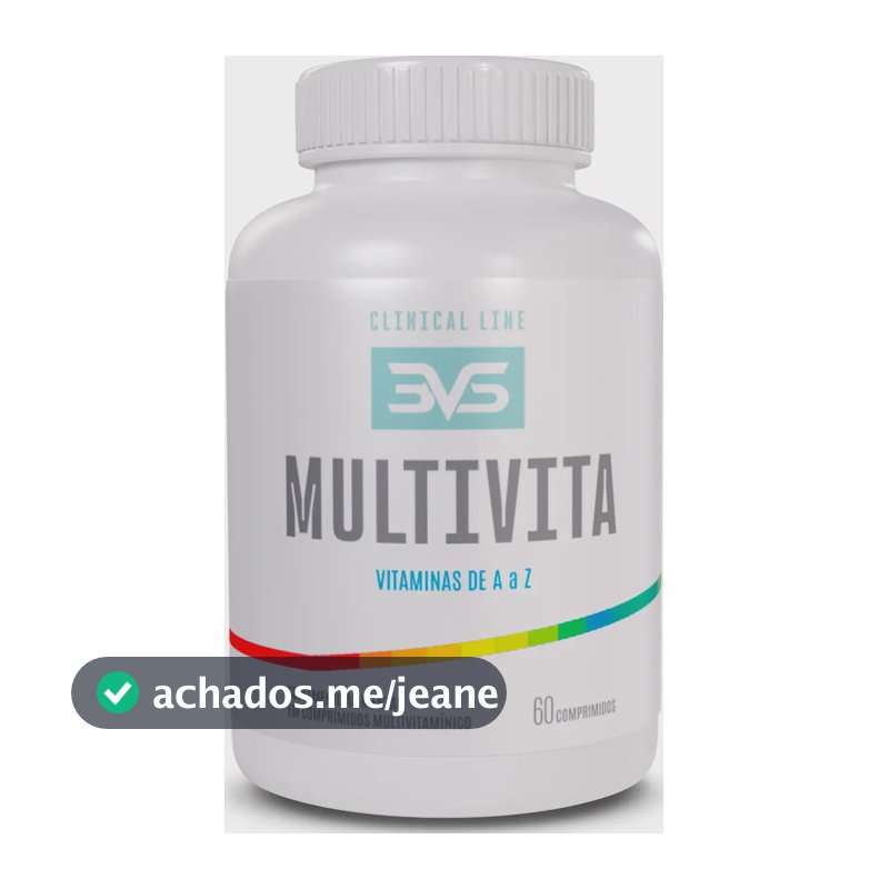 Multivitamínico De A A Zinco - Polivitamínico Com Fórmula Avançada E Concentrada - 60 Doses