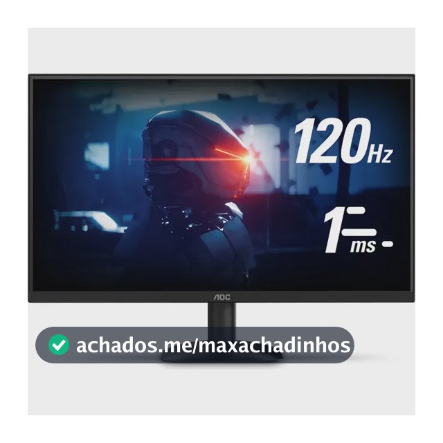 Monitor AOC 27" 120Hz 1ms Gaming IPS Adaptive-Sync 27B35H Preto