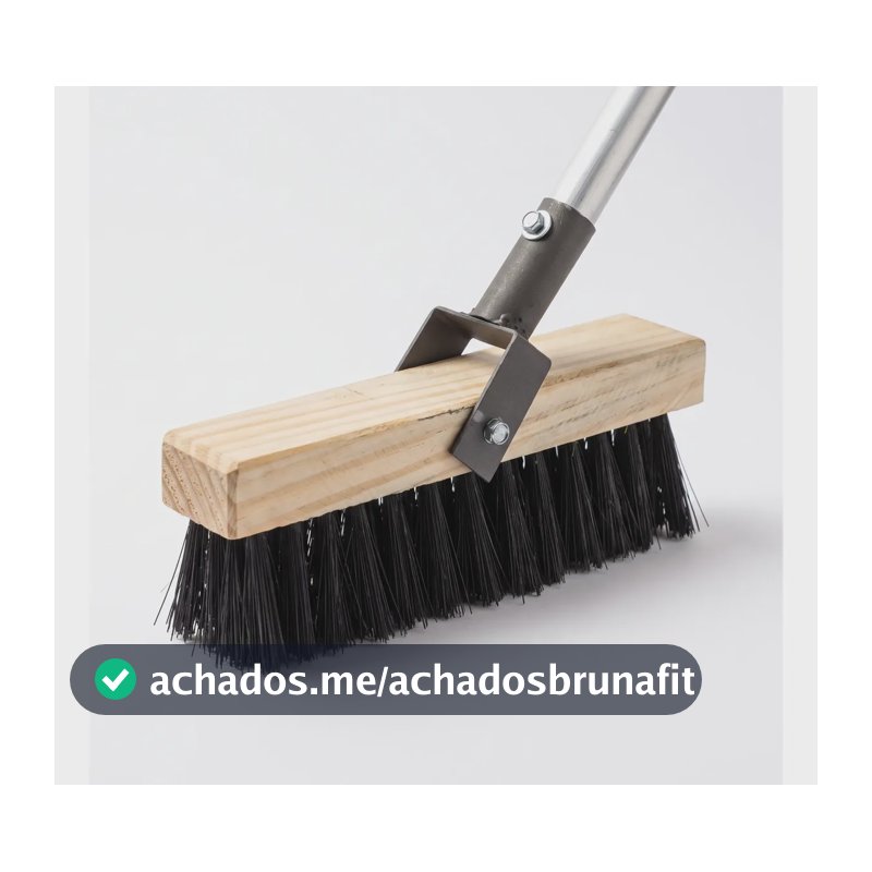 Vassoura Para Linha De Quadra Tênis Saibro Cabo Articulado