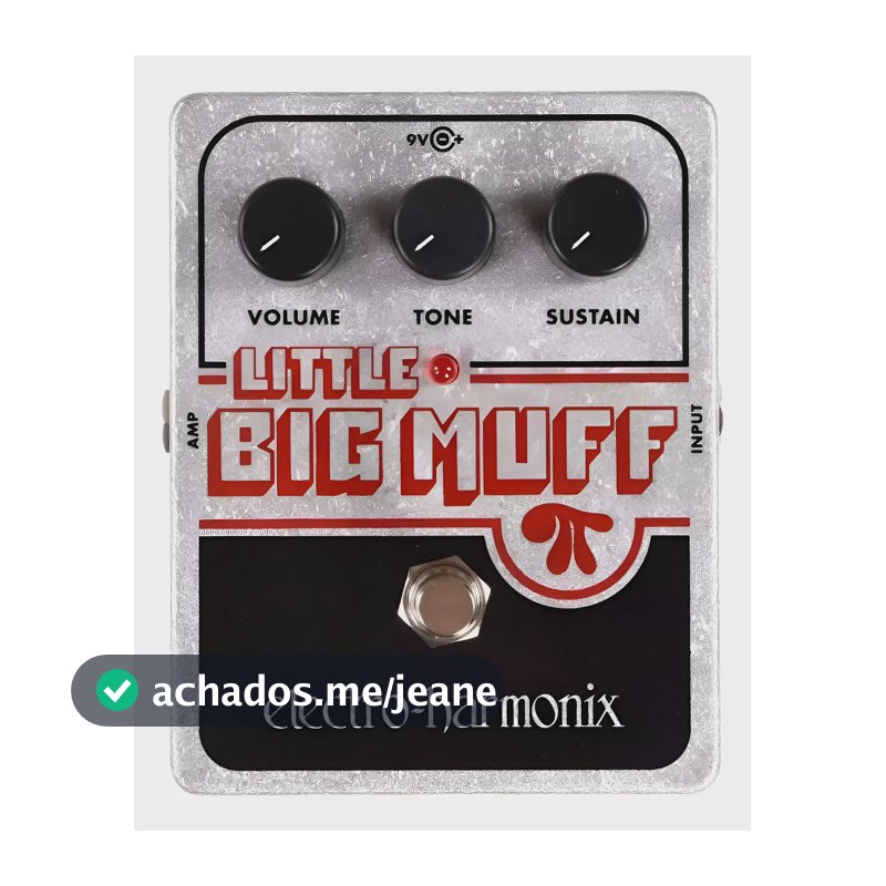 Pedal Electro Harmonix Little Big Muff C/ Nf-e  Frete Grátis Unica