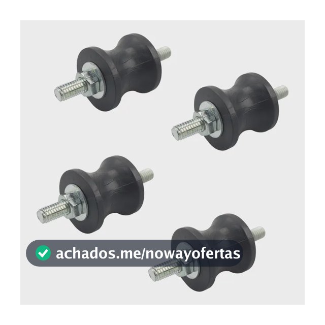 Kit 4 Coxins Anti-ruído Condensadora Split
