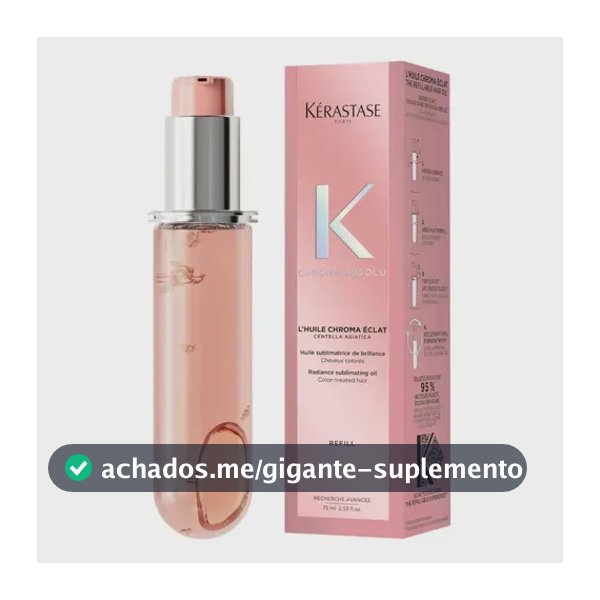 KERASTASE Óleo Capilar ReCARGA Cabelos Tingidos L'huile Chroma Absolu 75ml