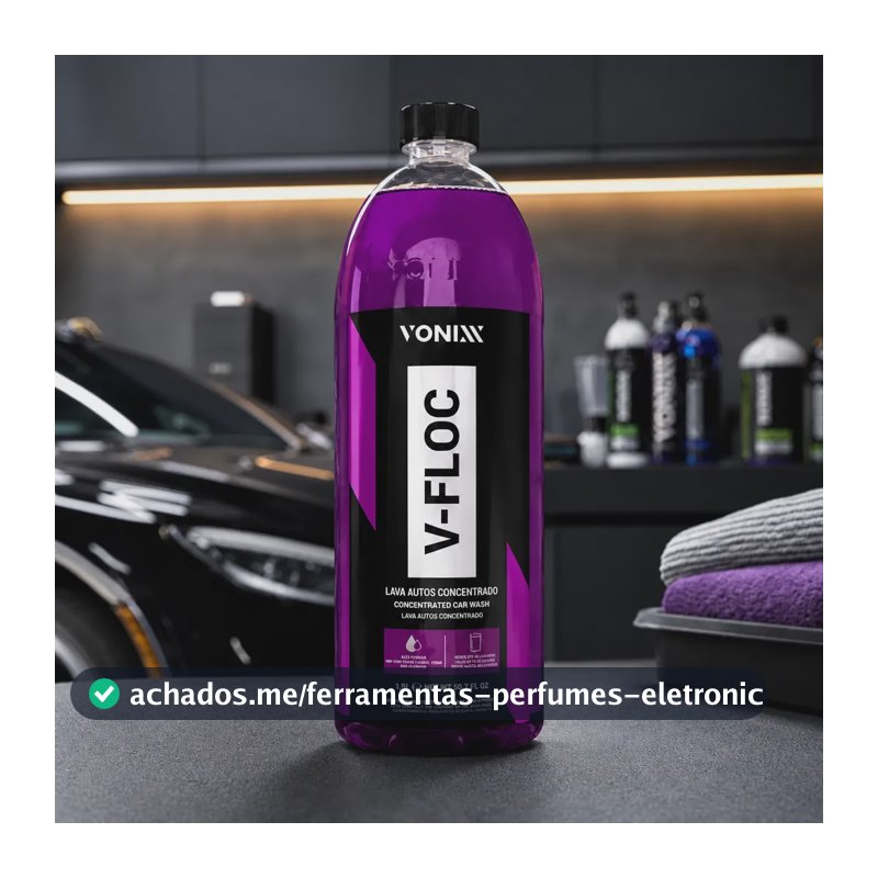 V-floc 1,5 Ltr Shampoo Automotivo Vonixx Concentrado Neutro