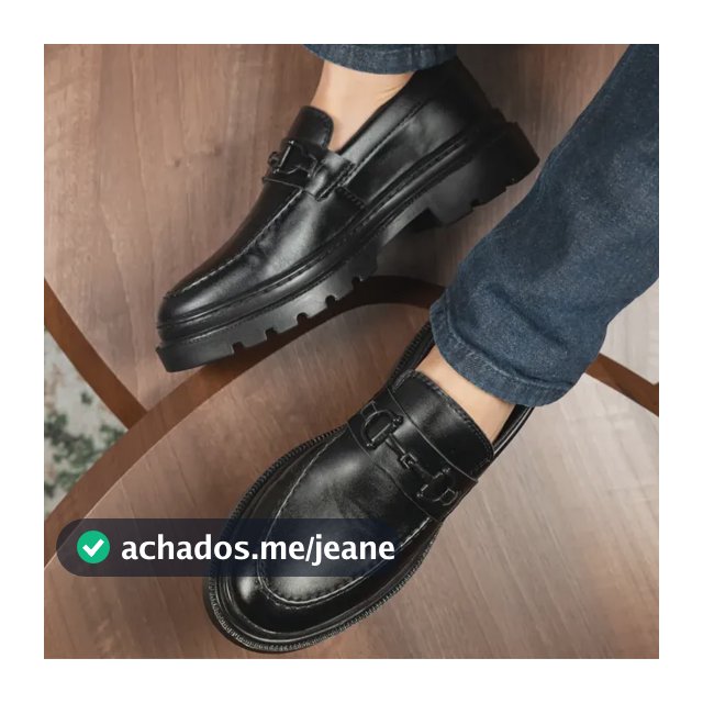 Sapato Social Masculino Mocassim Adulto Tratorado Moderno
