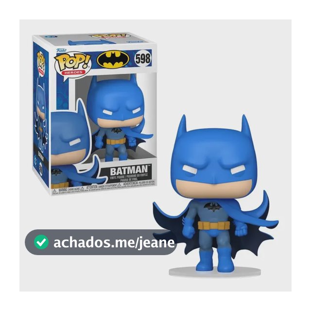 Boneco Funko Pop! Dc Comics Clássicos - Batman
