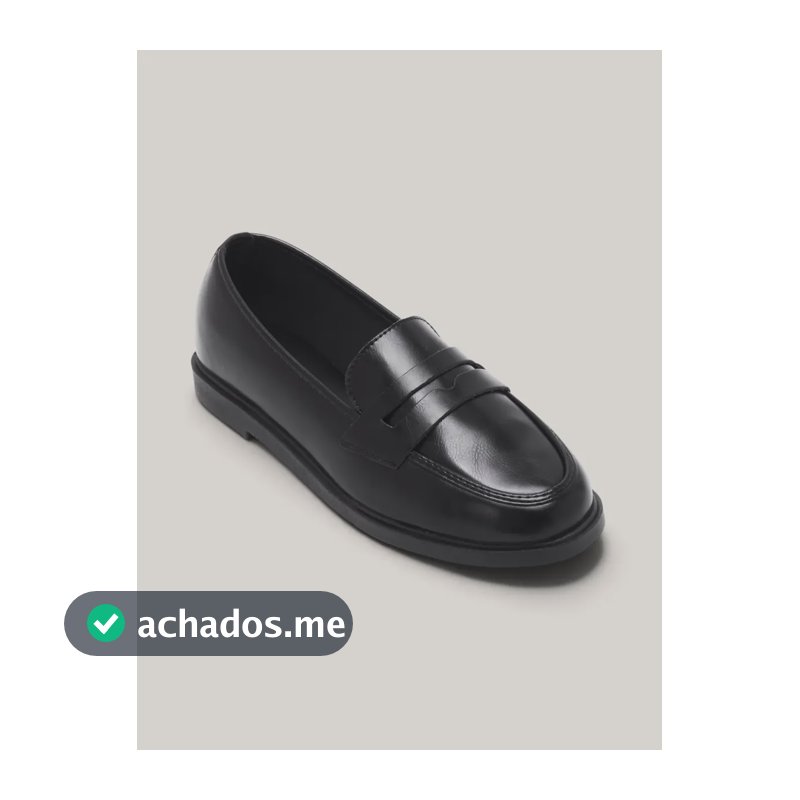 Mocassim Feminino Classic Anacapri Preto Liso 36