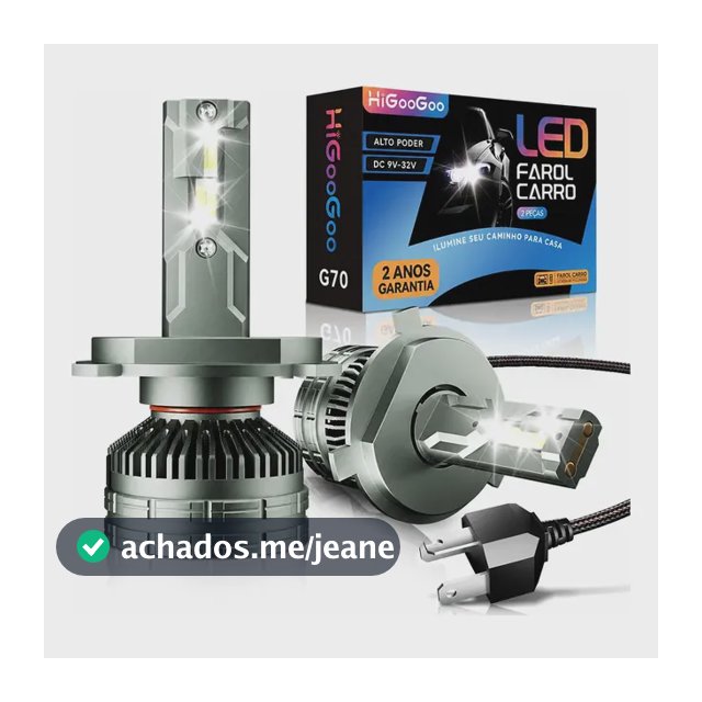 Higoogoo G70 200w Par Carro Farol H4 H1 H7 H11 Hb3 Hb4 H27